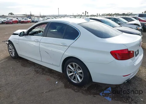 2014 BMW 528I z USA, uszkodzony, nr VIN WBA5A5C50ED511860